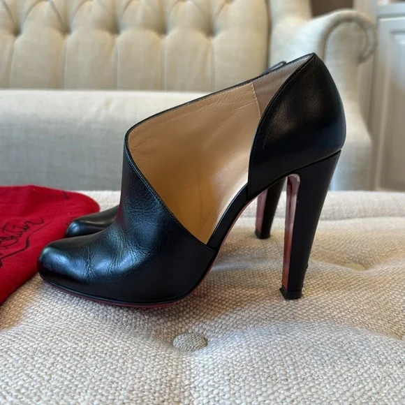 Christian Louboutin D’Orsay booties size 37 - Picture 4 of 10